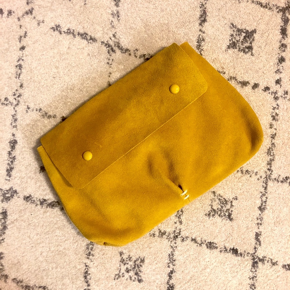 NWT Anthropologie Canary Lettie Bag